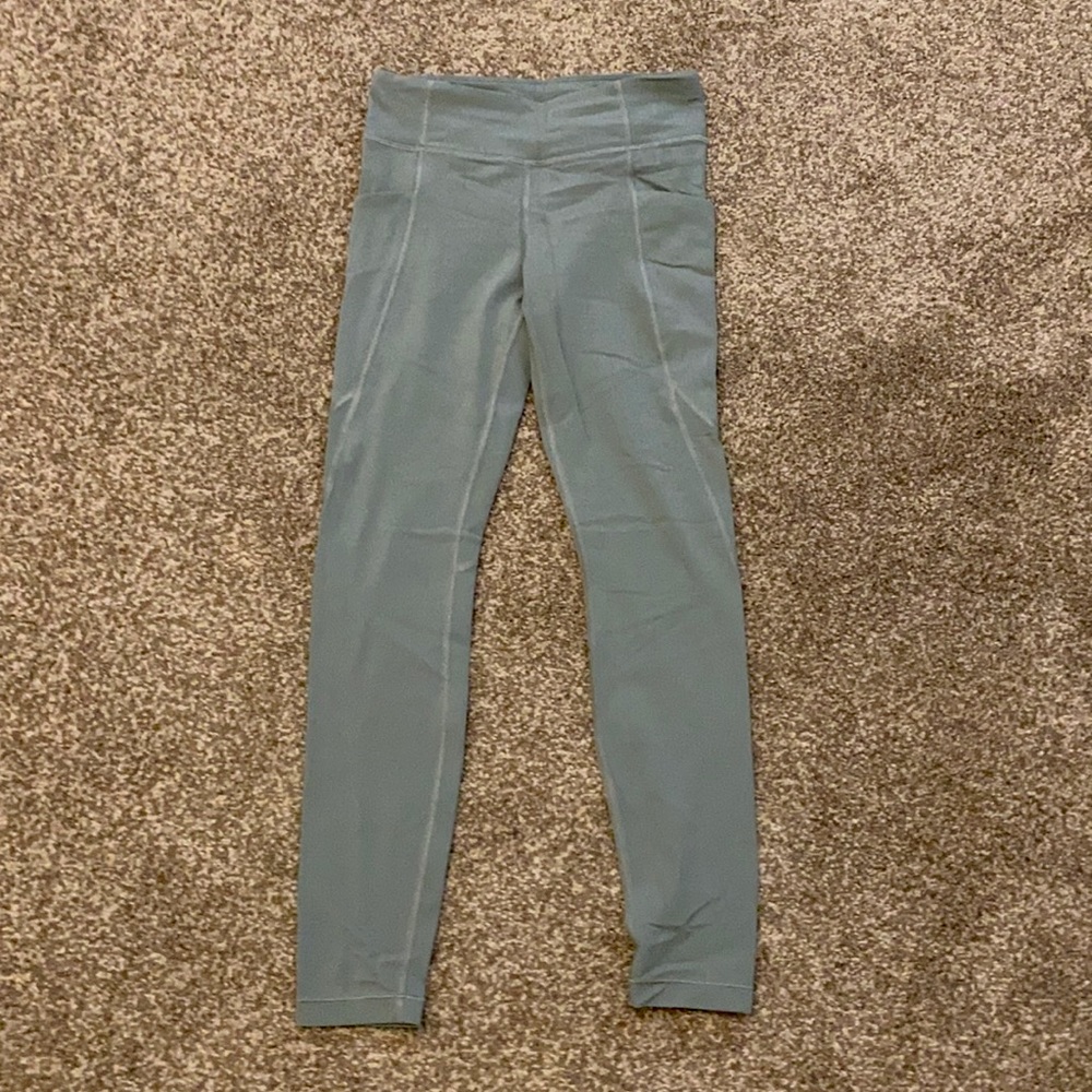 Athlete legging teal